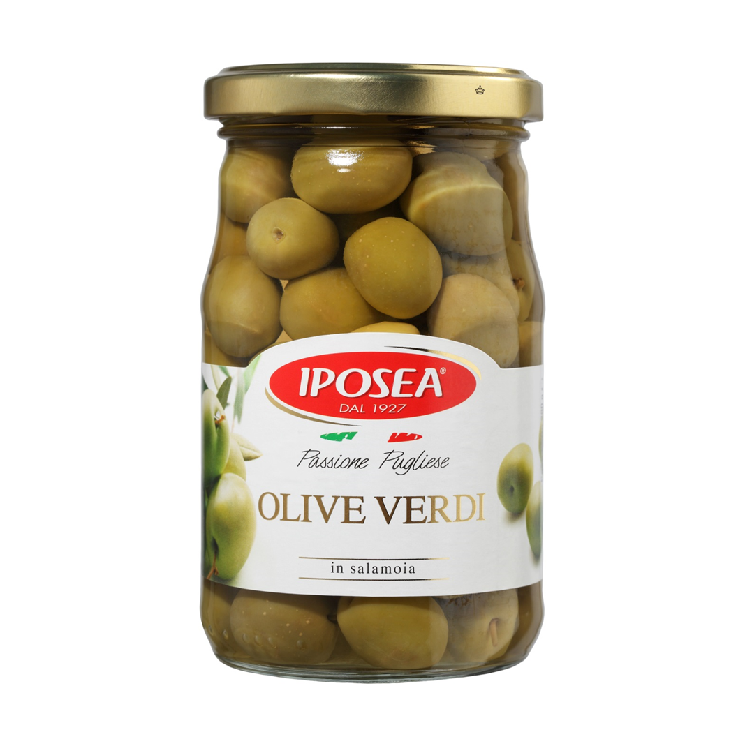 Оливки целые "И.П.О.С.Е.А." (0,29 кг)