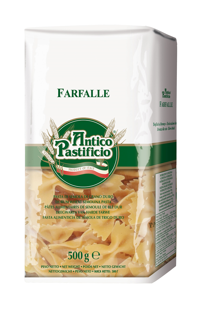 Макаронные изделия без яиц Antico Pastificio Фарфалле (0,5 кг)