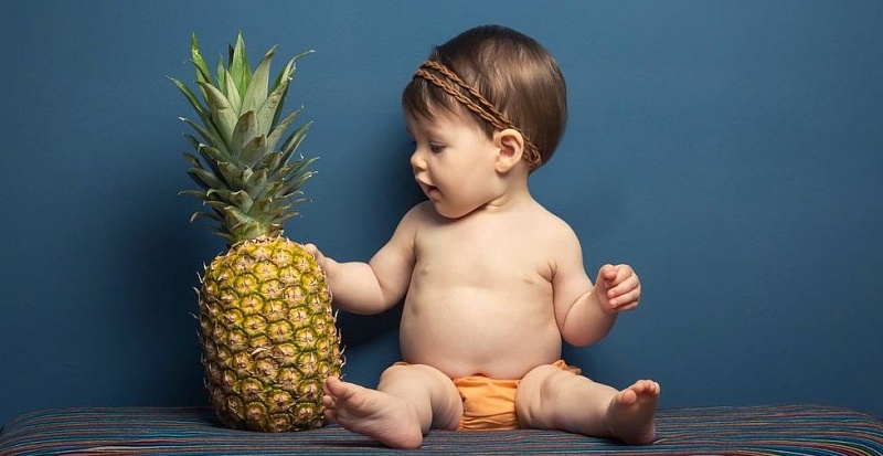 С какого возраста можно давать детям ананас?