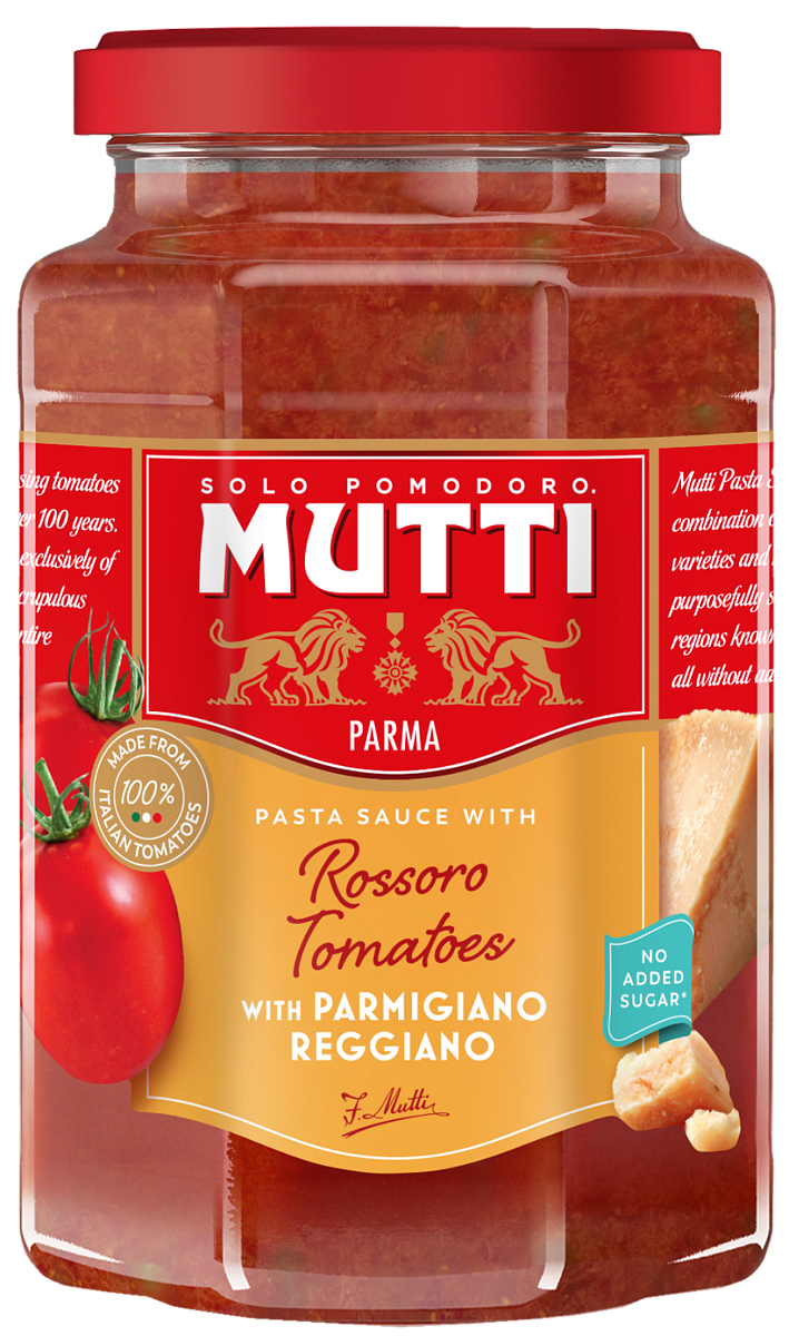 Соус томатный с сыром Пармиджано Реджано "Мутти" (0,4 кг)